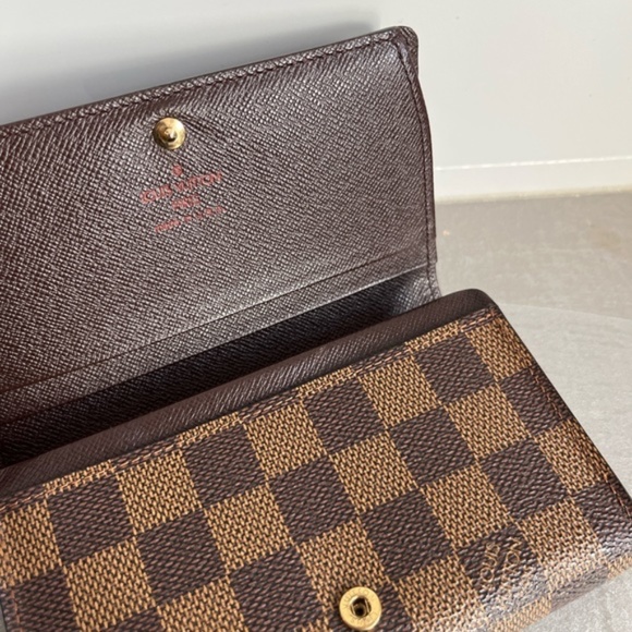 Louis Vuitton Damier Ebene Porte-Monnaie Tresor Wallet - Picture 4 of 9